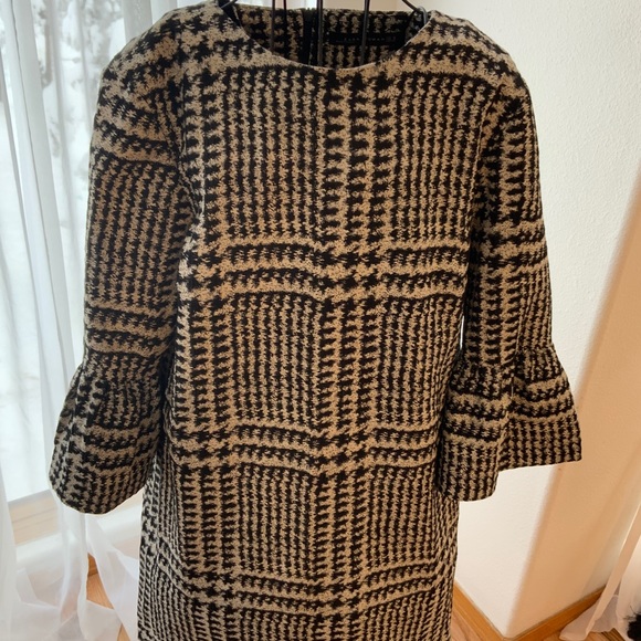 Zara Dresses Zara Houndstooth Dress Poshmark